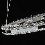 Люстра круглая с прозрачной хрустальной рамкой Maude Crystal Light варинант исполнения - 9 | Loft Concept в Воронеже