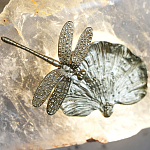 Бра Декоративный лист с стрекозой Glacial Fragment варинант исполнения - 1 | Loft Concept в Воронеже