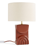 Настольная лампа из керамики и льна Brighter than the Stars варинант исполнения - 1 | Loft Concept в Воронеже