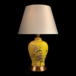 Настольная лампа желтая с изображением птиц Slip Away варинант исполнения - 2 | Loft Concept в Воронеже