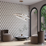 Гипсовая 3D Панель DILONG варинант исполнения - 2 | Loft Concept в Воронеже