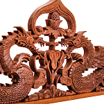 Панно из дерева драконы Panel With Trees варинант исполнения - 2 | Loft Concept в Воронеже