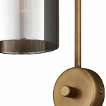 Бра с дымчатым стеклом Articolo варинант исполнения - 1 | Loft Concept в Воронеже