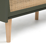 Комод с 6-ю ящиками из плетеного ротанга Remi Green Wicker Furniture варинант исполнения - 4 | Loft Concept в Воронеже