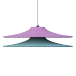 Подвесной вязаный светильник в двухцветном исполнении «Двойной Токио»  варинант исполнения - 4 | Loft Concept в Воронеже