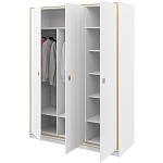 Шкаф белый трёхдверный для одежды Antique Order варинант исполнения - 2 | Loft Concept в Воронеже