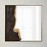 Зеркало с панно из среза палисандра Noble Mirror варинант исполнения - 3 | Loft Concept в Воронеже