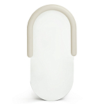 Зеркало овальное Curved Furniture бежевое варинант исполнения - 1 | Loft Concept в Воронеже