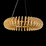 Люстра круглая с фактурными элементами в виде ракушек Inspired Sea варинант исполнения - 1 | Loft Concept в Воронеже