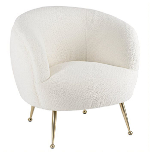 Кресло Monique Milky Boucle