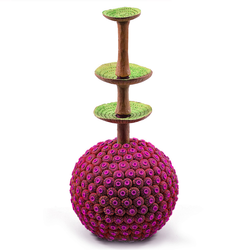 Статуэтка тропический фрукт Exotic Tropical Fruit Фиолетовый Зеленый в Воронеже | Loft Concept 