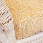 Комплект уличной мебели из ротанга Eloise белый варинант исполнения - 6 | Loft Concept в Воронеже