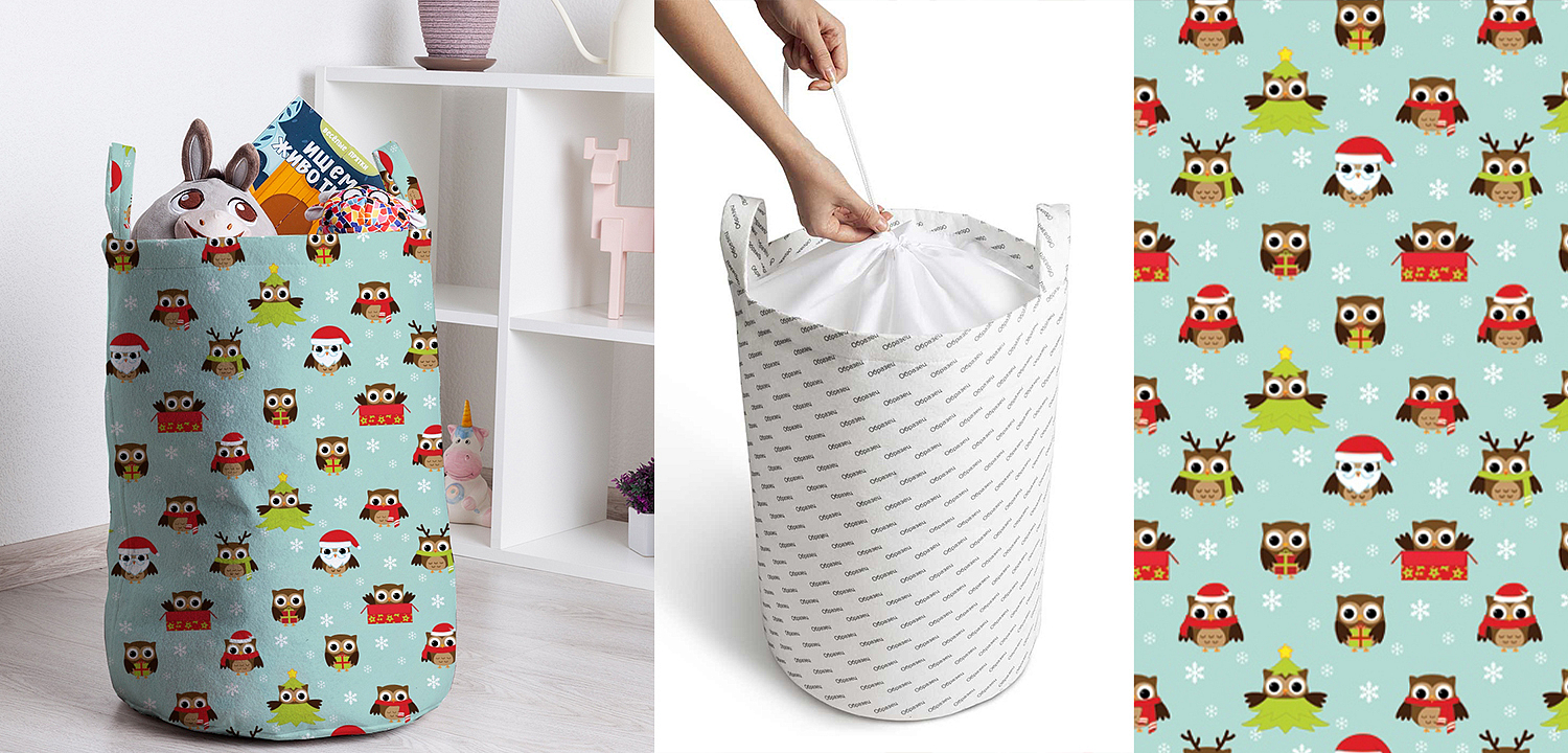 Корзина New Year Owls Basket Корзина New Year Owls Basket - Loft-Concept в Воронеже