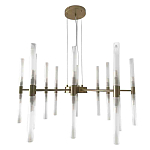 Люстра подвесная с 20-ю цилиндрическими матовыми плафонами Delta Light варинант исполнения - 2 | Loft Concept в Воронеже