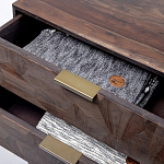 Высокая тумба с выдвижными ящиками Mosaic варинант исполнения - 3 | Loft Concept в Воронеже