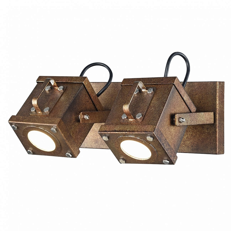 Спот Box Spot 2 Искусственная бурая ржавчина в Воронеже | Loft Concept 