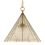 Подвесной светильник в форме конуса с фактурным абажуром Flawless Form варинант исполнения - 1 | Loft Concept в Воронеже