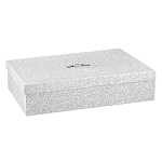 Чайный сервиз белого цвета из фарфора на 6 персон 15 предметов Floral Charm варинант исполнения - 2 | Loft Concept в Воронеже