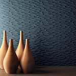 Гипсовая 3D Панель M-27 варинант исполнения - 1 | Loft Concept в Воронеже