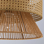 Подвесной светильник с абажуром из натуральных материалов Light Inside the Cell варинант исполнения - 8 | Loft Concept в Воронеже