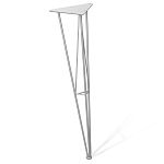 Стол обеденный с круглой столешницей из керамики на четырех ножках Sand Ceramics варинант исполнения - 5 | Loft Concept в Воронеже