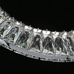 Люстра круглая с прозрачной хрустальной рамкой Maude Crystal Light варинант исполнения - 10 | Loft Concept в Воронеже