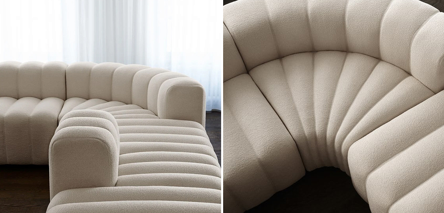 Угловой Сегмент для Дивана Studio 2 Sofa 240 см Угловой Сегмент для Дивана Studio 2 Sofa 240 см - Loft-Concept в Воронеже