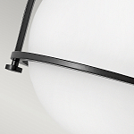 Потолочный светильник с плафоном в форме белого матового шара Hinkley варинант исполнения - 3 | Loft Concept в Воронеже