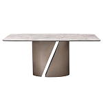 Стол обеденный керамический серый Servorios варинант исполнения - 1 | Loft Concept в Воронеже