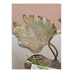 Столик приставной с тремя столешницами Тропические листья Tropical Forest gold варинант исполнения - 6 | Loft Concept в Воронеже