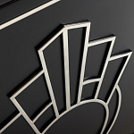 Черный комод в стиле арт-деко Luciano варинант исполнения - 6 | Loft Concept в Воронеже