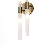 Бра с двумя цилиндрическими матовыми плафонами на круглом основании Delta Light варинант исполнения - 2 | Loft Concept в Воронеже