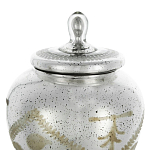 Ваза из стекла с крышкой и декоративными узорами Chinoiserie Ceramics варинант исполнения - 2 | Loft Concept в Воронеже