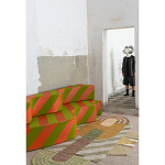 Дизайнерский модульный диван волнистой формы с цветным принтом Poltronova Superonda Sofa варинант исполнения - 30 | Loft Concept в Воронеже