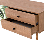 Длинная ТВ-тумба с принтом на ящиках Elise TV Stand варинант исполнения - 4 | Loft Concept в Воронеже