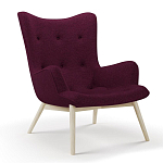 Мебельная ткань Шенилл фиолетовый цвет 138 см T4-27 варинант исполнения - 5 | Loft Concept в Воронеже