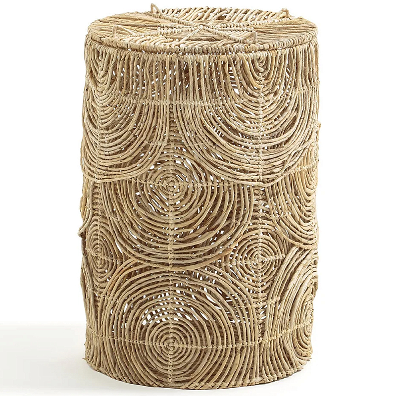 Плетеная корзина для белья Nea Wicker Basket Бежевый Плетеная корзина для белья Nea Wicker Basket Бежевый в Воронеже | Loft Concept
