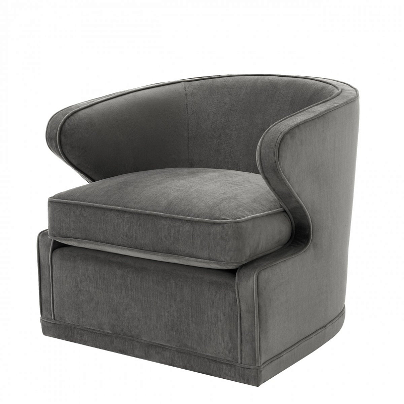 Кресло Eichholtz Chair Dorset Grey Серый Кресло Eichholtz Chair Dorset Grey Серый в Воронеже | Loft Concept