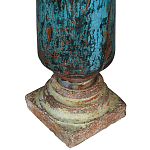 Антикварная колонна из массива тика Unique Indian Antique Column варинант исполнения - 3 | Loft Concept в Воронеже