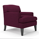 Мебельная ткань Шенилл фиолетовый цвет 138 см T4-27 варинант исполнения - 3 | Loft Concept в Воронеже