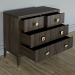 Бельевой Комод с 4 ящиками Elsa Dreams Walnut варинант исполнения - 2 | Loft Concept в Воронеже