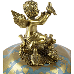 Фарфоровая шкатулка Birds with an angel варинант исполнения - 7 | Loft Concept в Воронеже