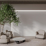 Гипсовая 3D Панель ULOO варинант исполнения - 2 | Loft Concept в Воронеже