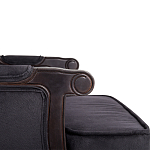 Кресло George Grand Armchair black velour варинант исполнения - 4 | Loft Concept в Воронеже