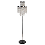 Торшер Хром с каскадом сияющих кристаллов Shining Waterfall варинант исполнения - 1 | Loft Concept в Воронеже