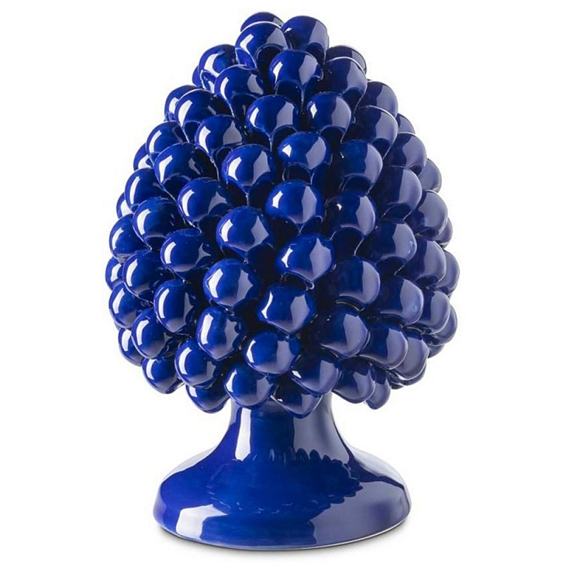 Статуэтка Pine Cone H20 Синий Голубой Белый Статуэтка Pine Cone H20 Синий Голубой Белый в Воронеже | Loft Concept