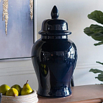 Ваза с крышкой однотонная Высота 48 см Chinoiserie Ceramics варинант исполнения - 3 | Loft Concept в Воронеже