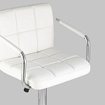 Барный стул с подлокотниками Honory White варинант исполнения - 7 | Loft Concept в Воронеже