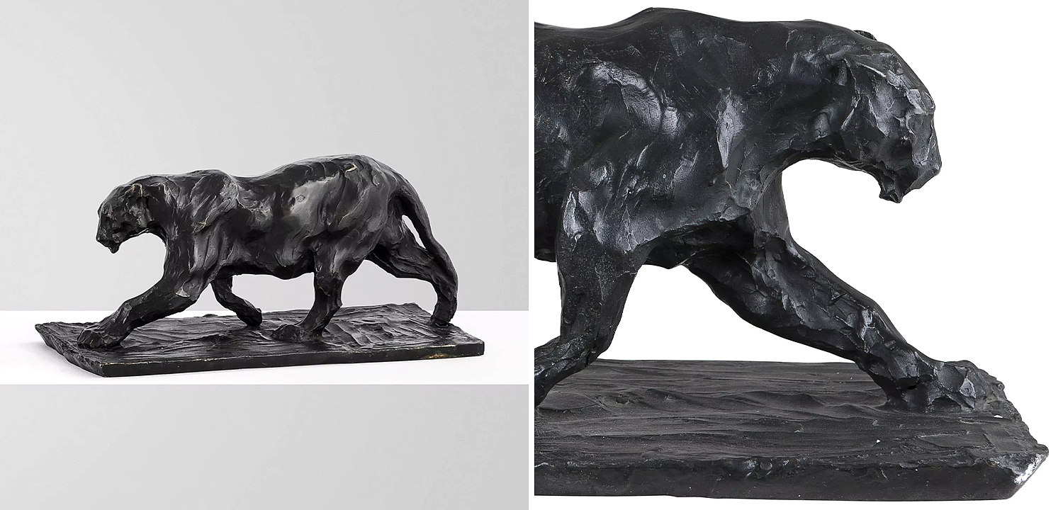 Декоративная статуэтка Eichholtz Jaguar Art Deco Декоративная статуэтка Eichholtz Jaguar Art Deco - Loft-Concept в Воронеже