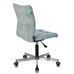Офисное кресло в серо-голубом велюре Bureaucrats варинант исполнения - 4 | Loft Concept в Воронеже